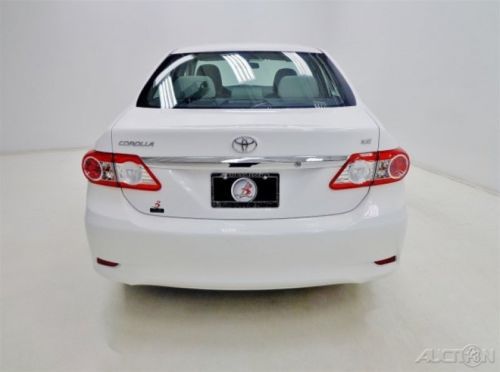 We Finance! 13 Corrolla LE White 15K Certified 1.8L I4 16V FWD Sedan Great MPG!, image 4
