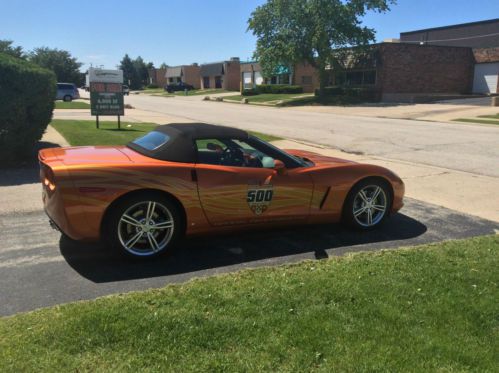 2007 chevrolet corvette indy pace edition