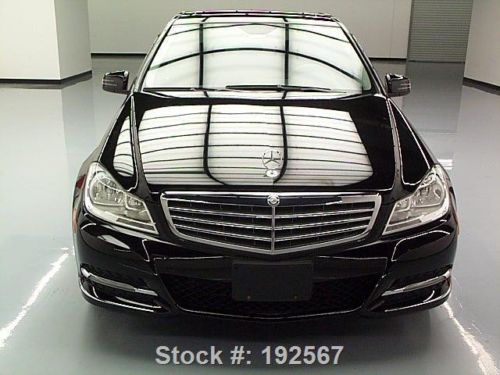 2012 mercedes-benz c300 lux 4matic awd sunroof nav 31k texas direct auto