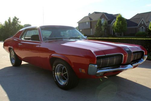 1970 mercury cougar restored  beautiful a/c show car