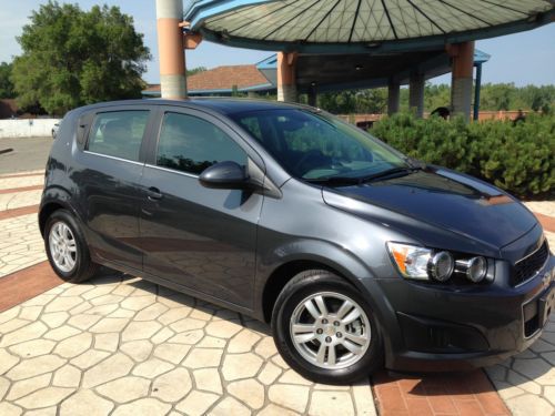 2013 chevrolet sonic lt no reserve clean rebuilt title no accident history nice!