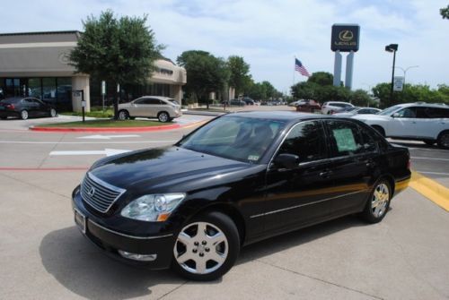 2004 lexus ls430 navigation premium levinson sound sunroof chrome wheels