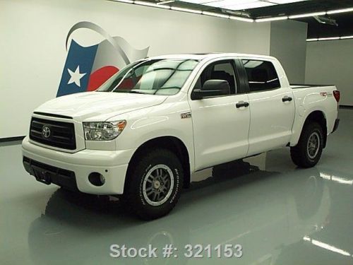 2013 toyota tundra crewmax 4x4 trd rock warrior sunroof texas direct auto