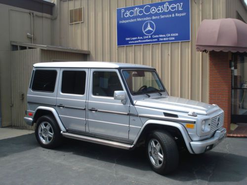 2003 mercedes-benz g500 base sport utility 4-door 5.0l