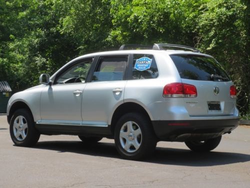 2005 VOLKSWAGEN TOUAREG! AWD! ALL WHEEL DRIVE! 1-OWNER! NO RESERVE! FREE CARFAX!, image 4