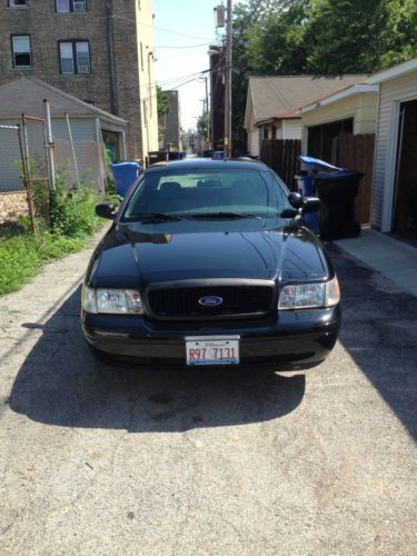 2010 ford crown victoria police interceptor sedan 4-door 4.6l - no reserve!!!!!!