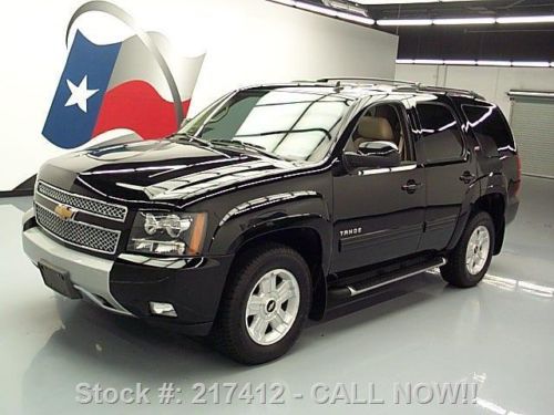 2012 chevy tahoe lt z71 4x4 sunroof nav dvd leather 47k texas direct auto