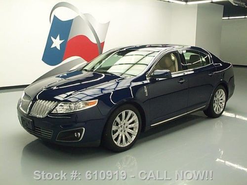 2011 lincoln mks dual sunroof nav rear cam 20&#039;s 31k mi texas direct auto