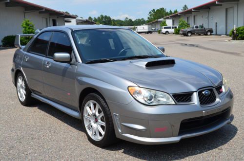 2007 subaru impreza wrx sti turbo awd manual lancer evo rare fast low reserve no