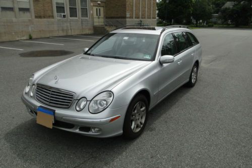 2004 mercedes e320 4-matic wagon