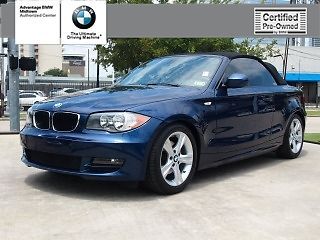 2011 bmw 1 series 2dr conv 128i