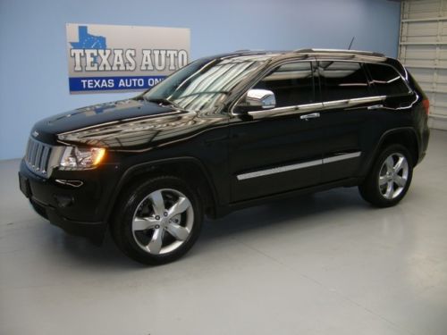 We finance! 2013 jeep grand cherokee overland pano roof nav 27k mi texas auto