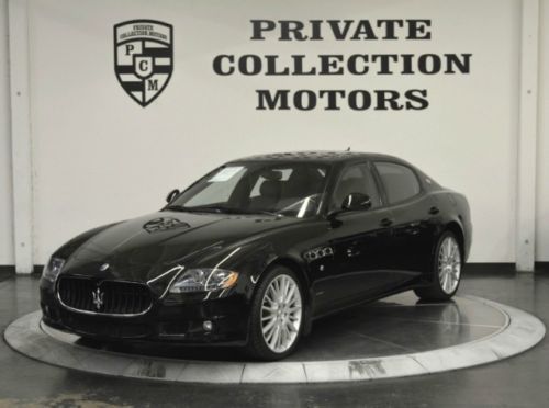 2011 maserati quattroporte s 1 owner rear power seats l