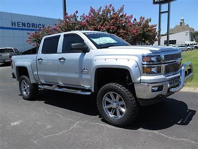 4wd z71 rocky ridge package silver ice black interior lifted chorme wheels