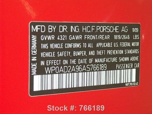 2010 PORSCHE 911 CARRERA TURBO AWD PDK SUNROOF NAV 6K! TEXAS DIRECT AUTO, US $93,480.00, image 22