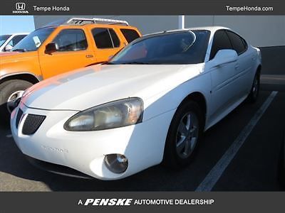 Pontiac grand prix 4dr sedan automatic gasoline 3.8l series iii v6 sfi wi ivory