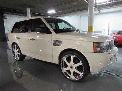 08 land rover range rover sport hse white 84k miles