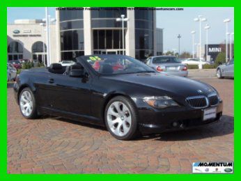 2005 bmw 645ci convertible 93k miles*heated seats*clean carfax*we finance!!