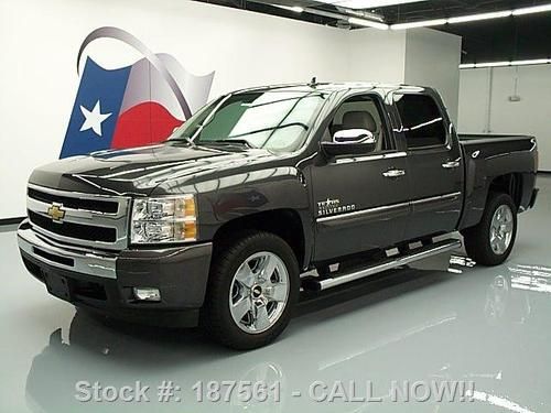 2011 chevy silverado lt crew tx edition side steps 18k! texas direct auto