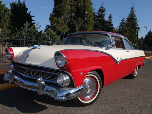 1955 ford fairlane crown victoria 272 v8 3 speed w/ overdrive &amp; power steering
