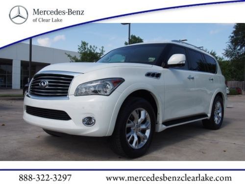 Qx56 4wd dvd nav v8 low miles suv