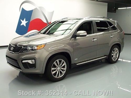 2013 kia sorento sx awd pano sunroof nav rear cam 42k texas direct auto