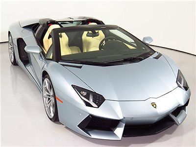 13 lamborghini aventador roadster only 200 miles navi camera parking sensors 14