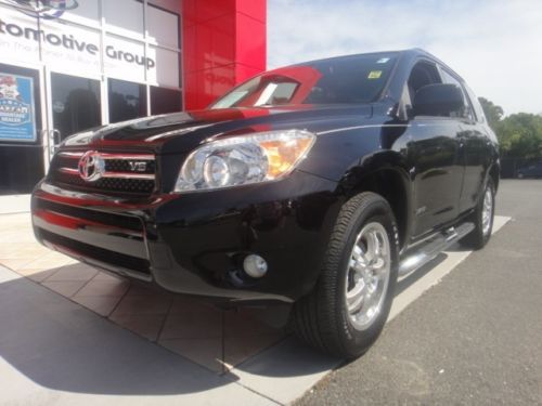 06 rav4 limited black leather sunroof $0 down $199/month!