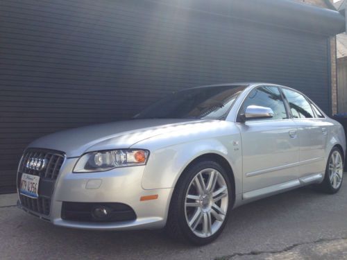 2007 audi s4 b7 automatic sedan w/ nav, sunroof, bose, xm radio, 4 heated seats