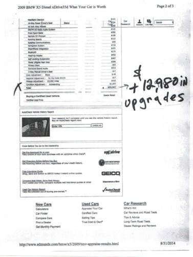 2009 BMW X5 xDrive35d Sport Utility 4-Door 3.0L, US $34,500.00, image 11