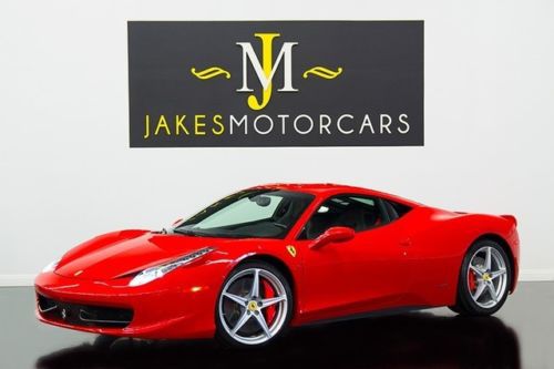 2011 ferrari 458 italia, $316k msrp! $84k in options! only 3400 miles, pristine!