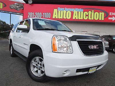 07 gmc yukon xl slt carfax certified 1-owner navigation rear dvd sunroof used