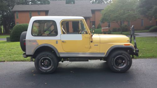1980 jeep cj7, 10k mi on new 350 crate motor, upgraded seats, 4 speed manual,4x4