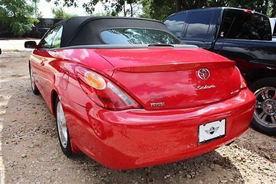 Toyota camry solara sle 2 dr convertible automatic gasoline 3.3l v6 cyl absolute