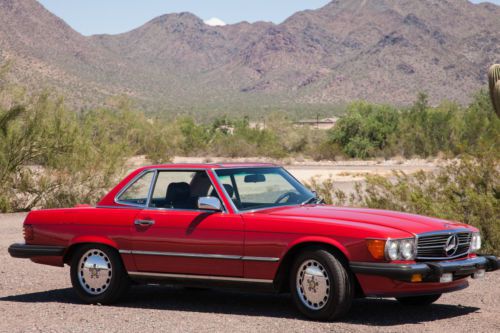 1988 mercedes-benz 560sl base convertible 2-door 5.6l