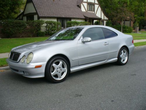 Rare mercedes benz clk 320 sport edition 100% california rust free coupe