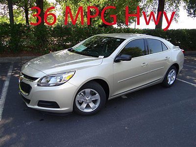 Chevrolet malibu 4dr sedan ls w/1ls new automatic gasoline 2.5l 4 cyl champagne