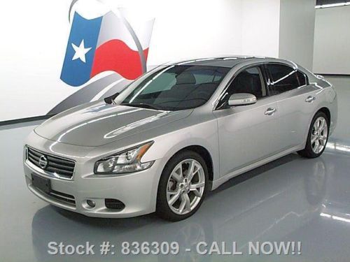 2012 nissan maxima 3.5 sv sport tech sunroof nav 46k mi texas direct auto