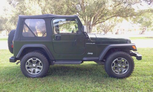 1997 jeep wrangler se sport utility 2-door 2.5l