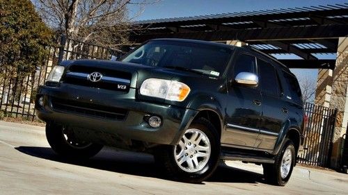 2007 toyota sequoia limited sunroof tow package keyless entry 3rd seats
