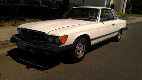 1979 mercedes benz 450 slc low miles california car same owner 15years nr!