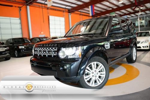 12 land rover lr4 hse 4wd 48k vision assist nav pdc cams roofs 3rd row