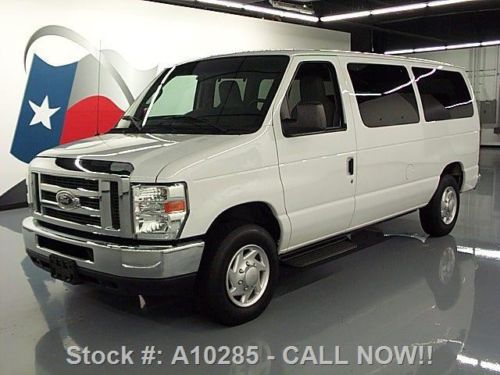 2011 ford e-150 xlt van pool 9-pass park assist 71k mi texas direct auto