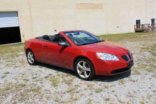** stellar 1-owner carfax history !! ** 2007 g6 &#034;gt&#034; hardtop convertible **