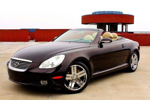 2002 lexus sc430 hard top convertible