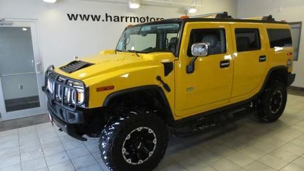 We finance bright yellow 4x4 premium rims loaded leather harr motors