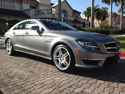 2012 mercedes benz cls63 amg premium pkg sport - cls 63 bi-turbo 518 hp