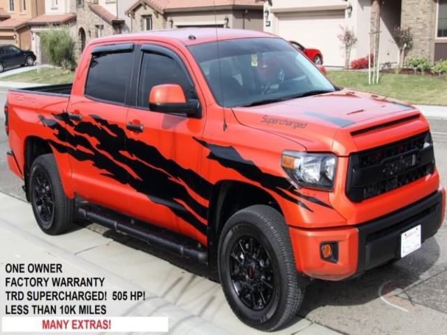 Toyota: tundra trd pro supercharged