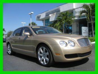 08 sandstone twin-turbo awd w12 sedan *20 inch sport alloy wheels *navigation