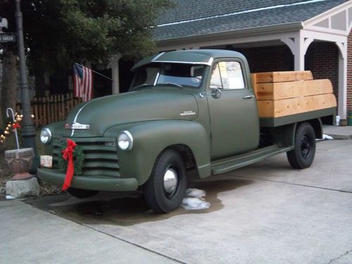 1953 chevrolet 3600  shorty flatbed original, ratrod,pickup truck